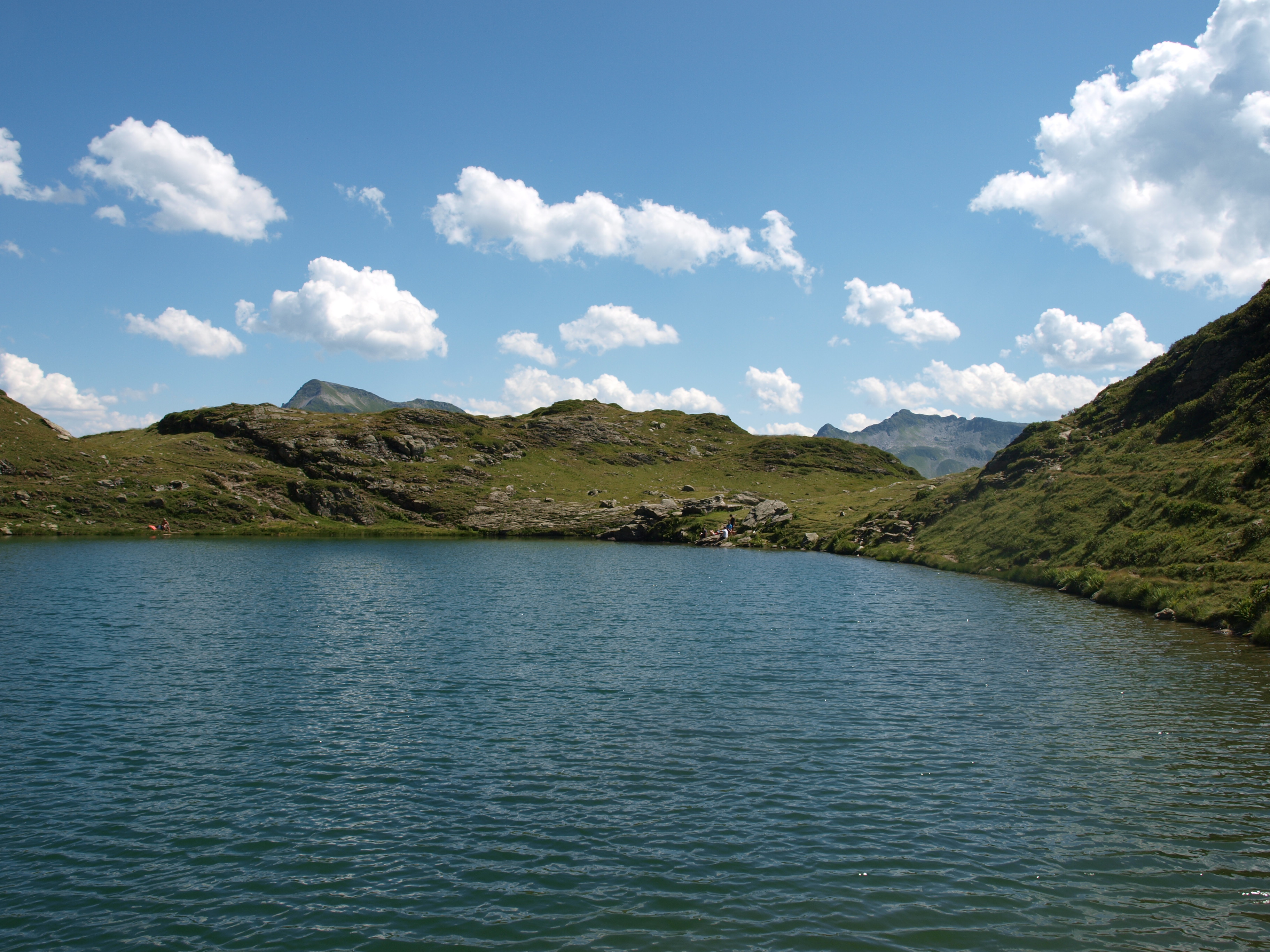 Le Lac Noir (évalué à 16° celsius) 2014m