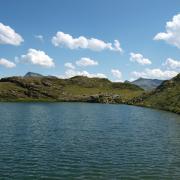 Le Lac Noir (évalué à 16° celsius) 2014m