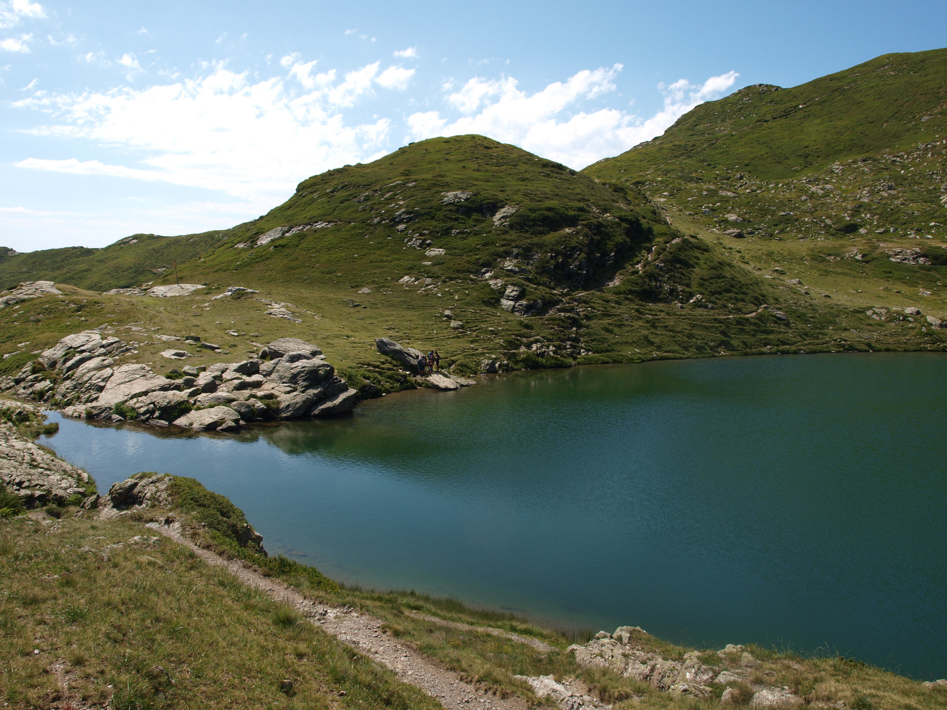 Le Lac Noir (toujours évalué à 16° celsius)