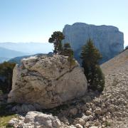 Le Mont Aiguille, qui se cache ...