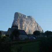 Le Mont Aiguille depuis La Grange aux Loups