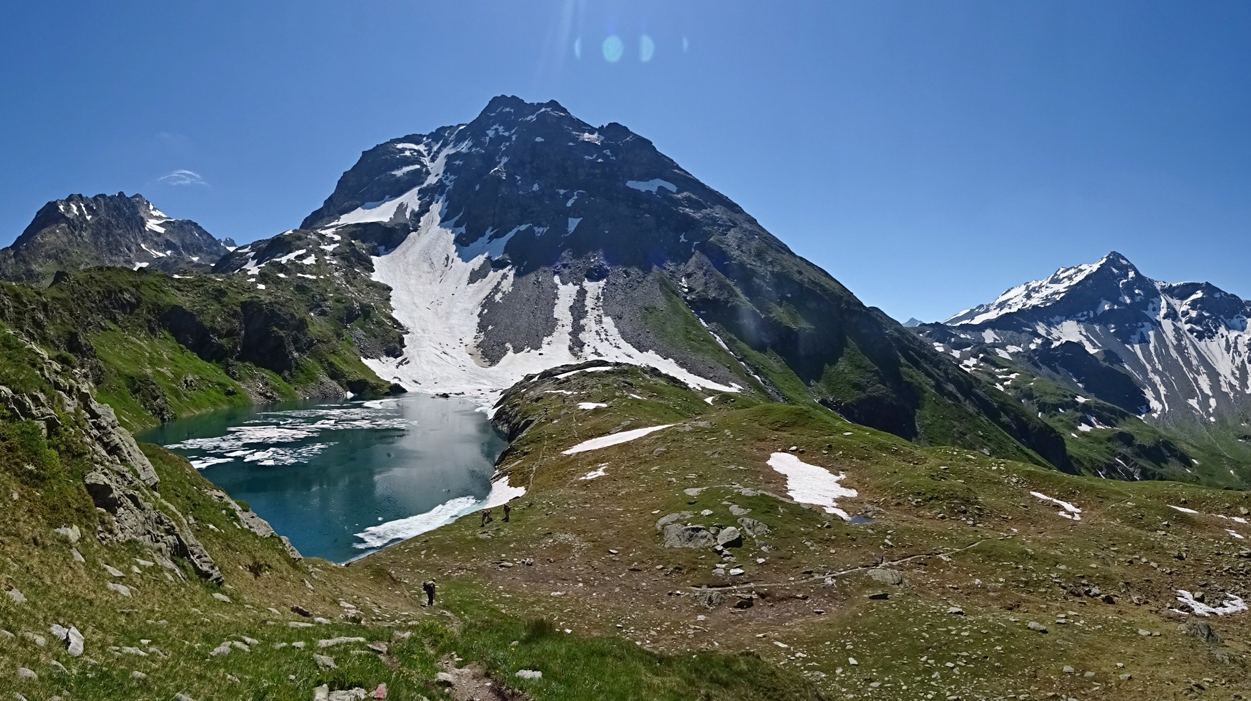 Alpes Grées - Tour du Mont Séti - 11-12 07  2020