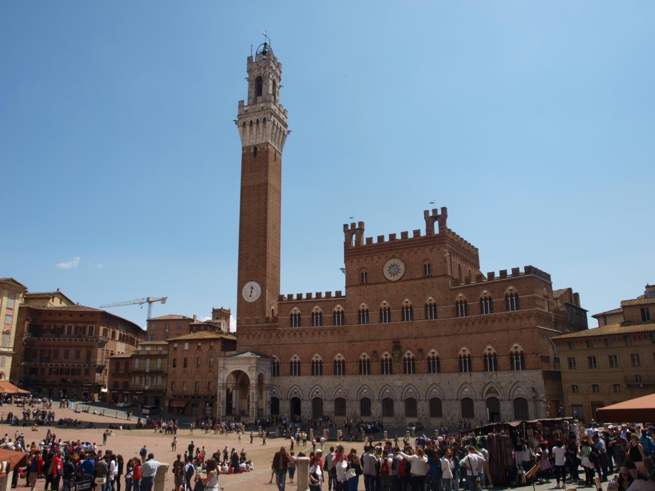 Sienne : Piazza del Campo